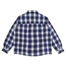 画像2: CHALLENGER  L/S CHECK WORK SHRIT (BLUE) (2)