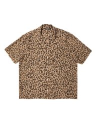 画像1: ROTTWEILER  LEOPARD SS SHIRT (BEIGE) (1)