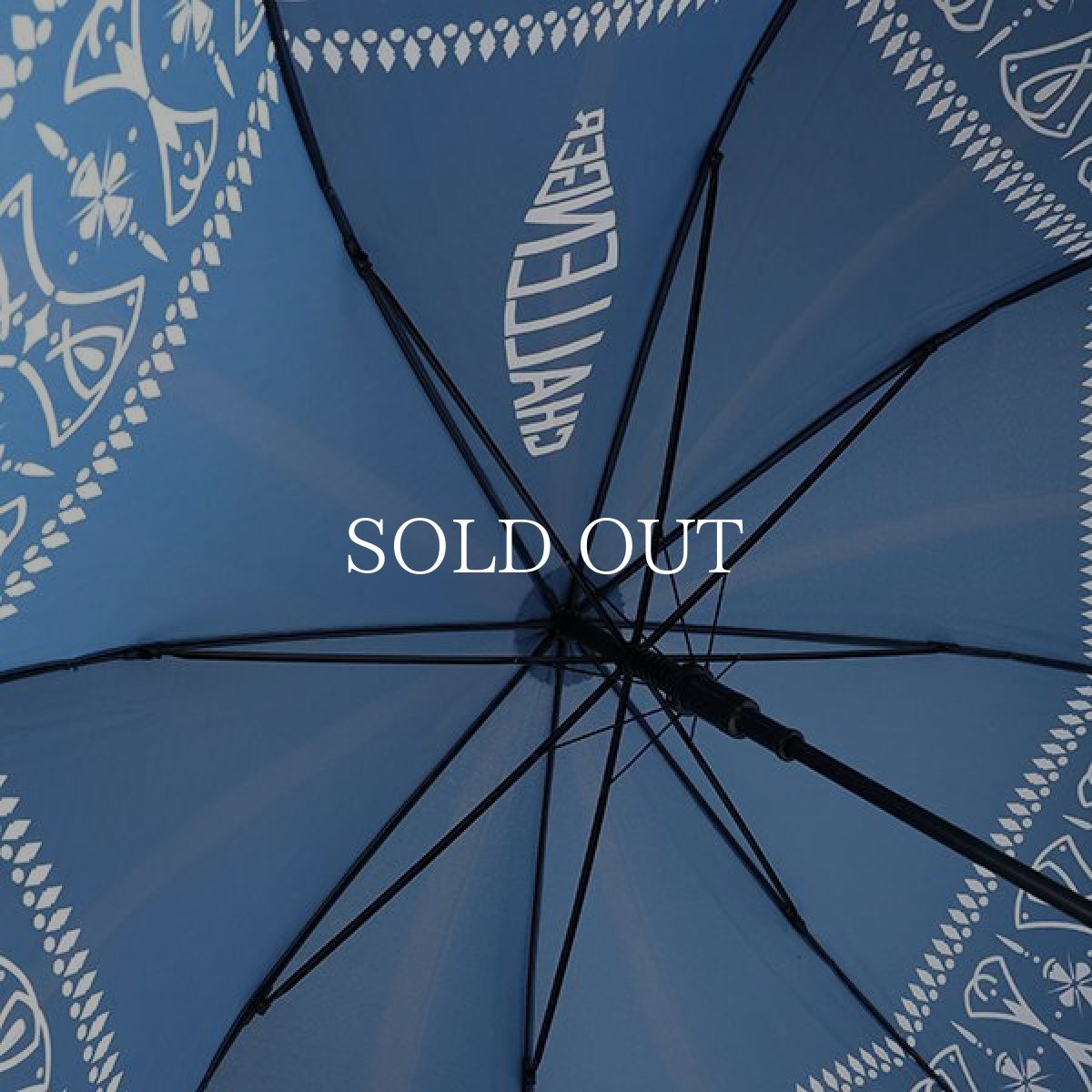 画像6: CHALLENGER  BANDANA UMBRELLA (NAVY) (6)