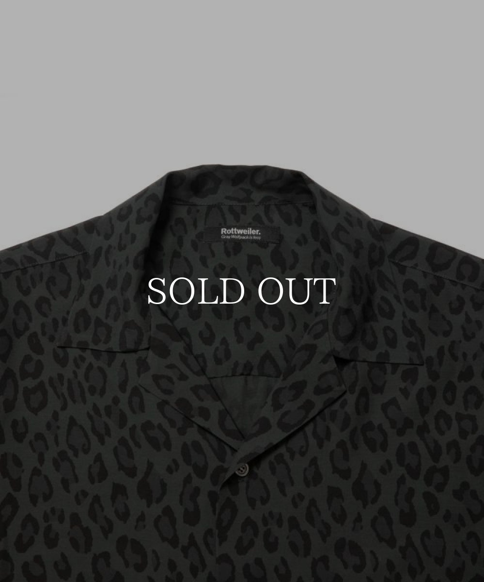 画像3: ROTTWEILER  LEOPARD SS SHIRT (GREEN) (3)