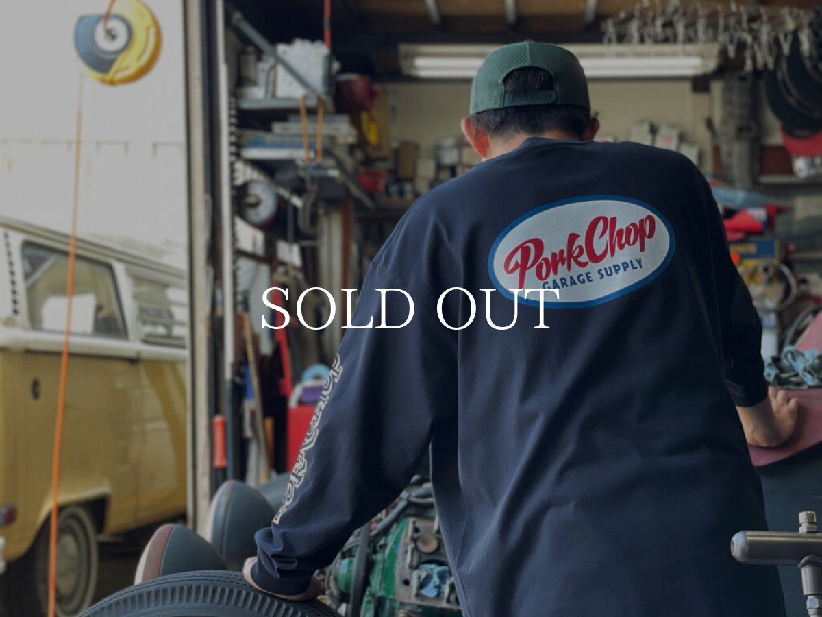 画像8: PORKCHOP GARAGE SUPPLY  PC ROD L/S TEE (BLACK) (8)