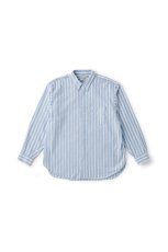 画像1: OLD JOE   HIDDEN BUTTON COLLAR SHIRTS (WIDE STRIPE) (1)