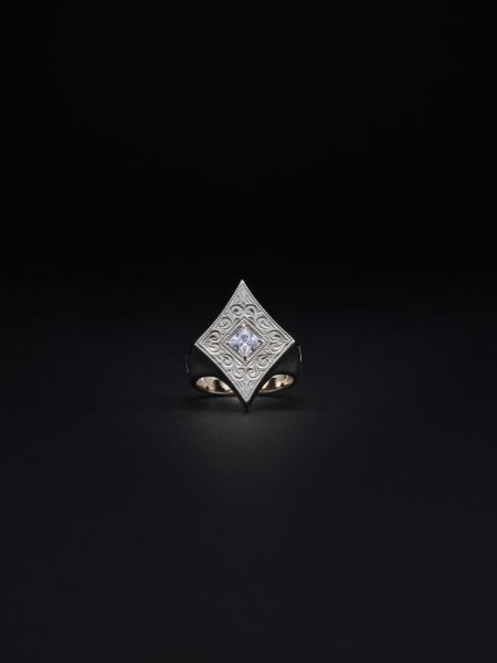 Antidote Buyers Club / Engraved Triangle Earring