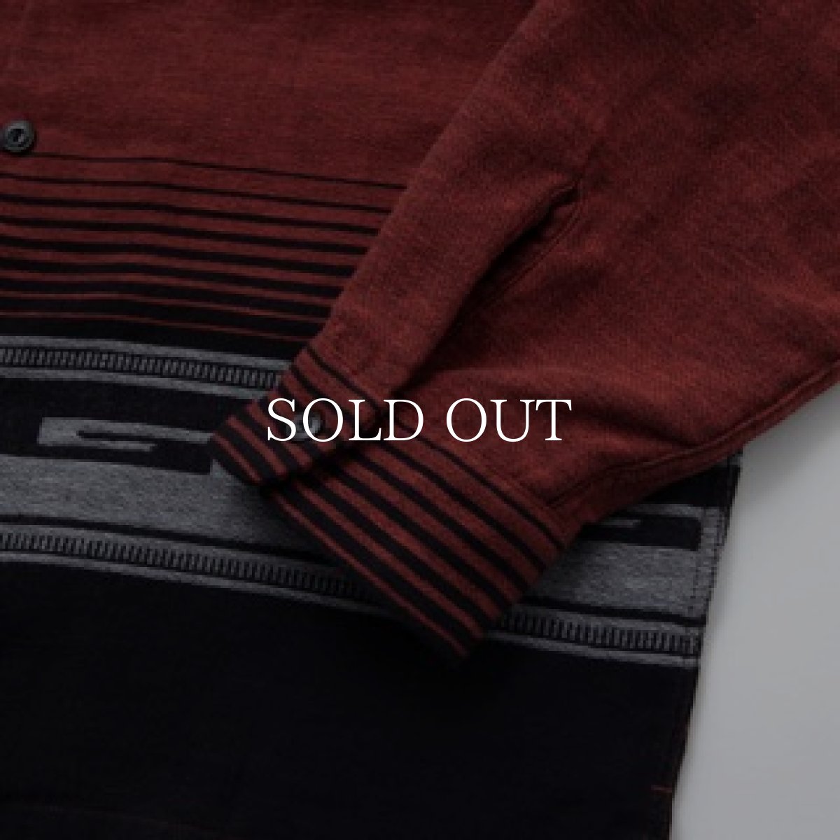 画像4: RATS  NATIVE JAQUARD SHIRT (RED) (4)