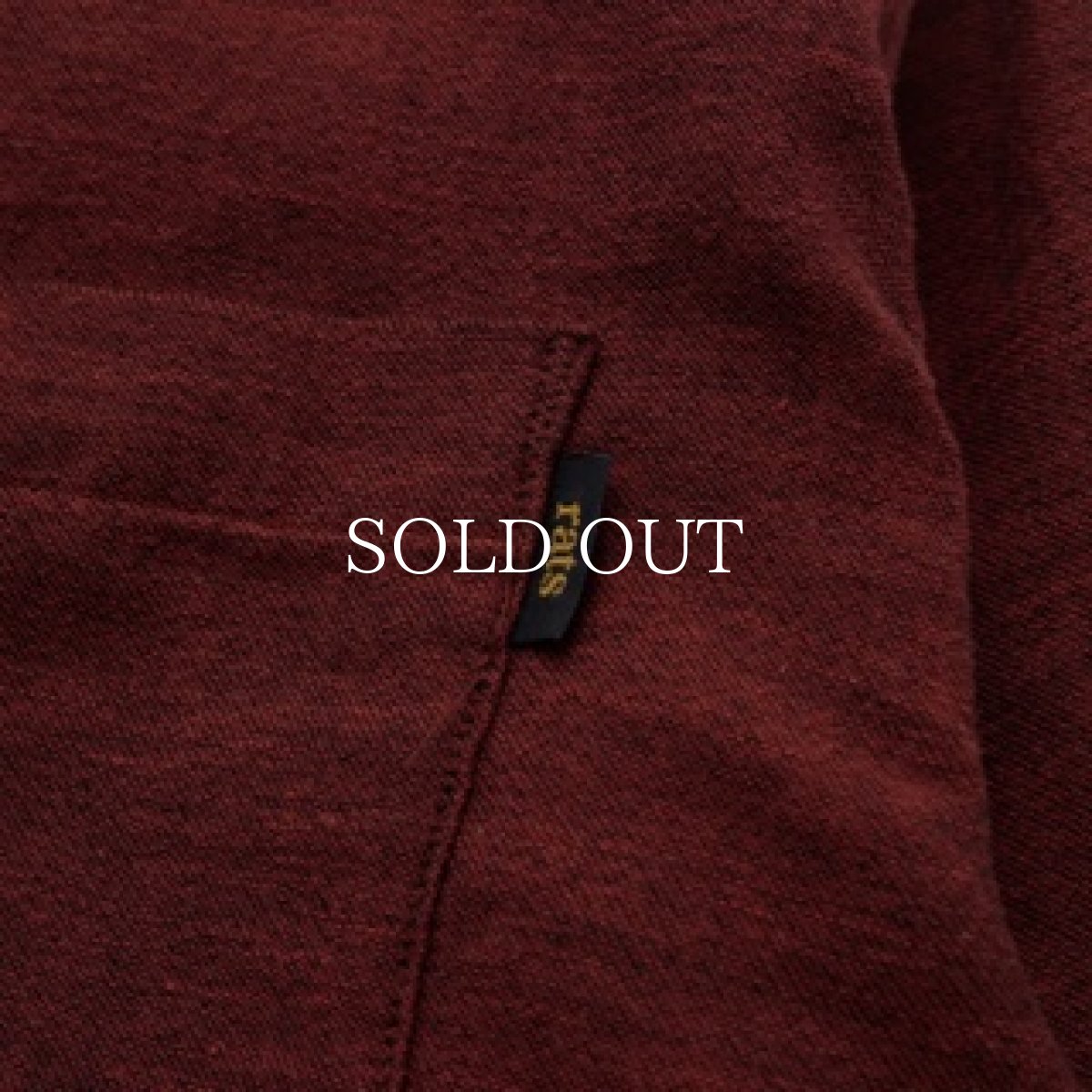 画像5: RATS  NATIVE JAQUARD SHIRT (RED) (5)