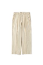 画像1: OLD JOE   FRONT TUCK ARMY TROUSER (BUTTER) (1)