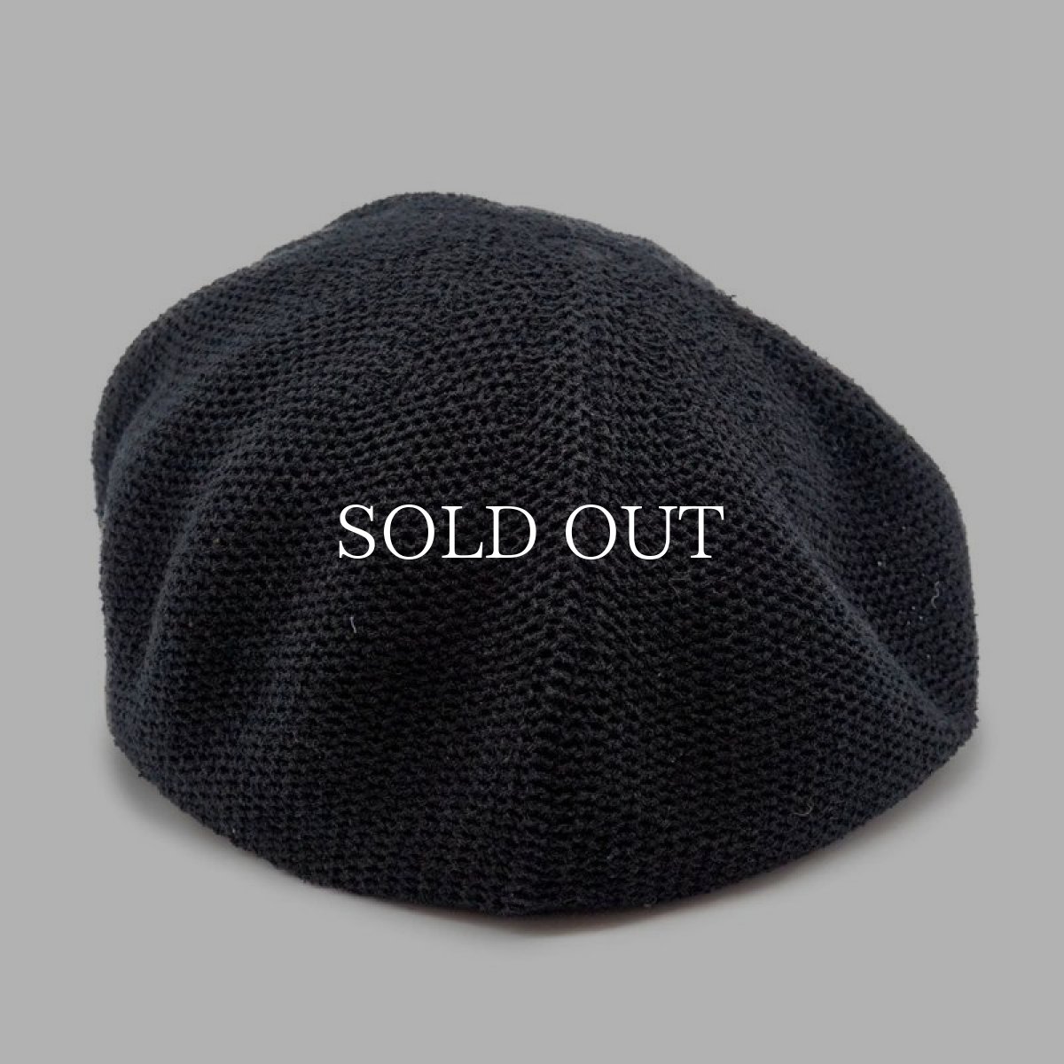 画像4: THE H.W.DOG&CO.  63 BERET 23SS (BLACK) (4)