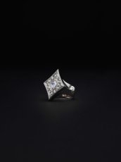 画像2: ANTIDOTE BUYERS CLUB   Engraved Diamond Ring (Silver) (2)