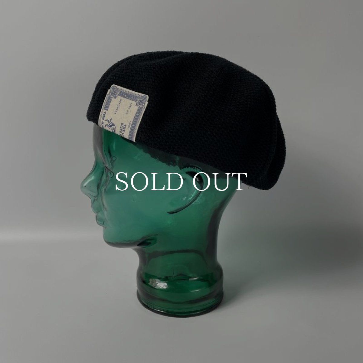 画像7: THE H.W.DOG&CO.  63 BERET 23SS (BLACK) (7)