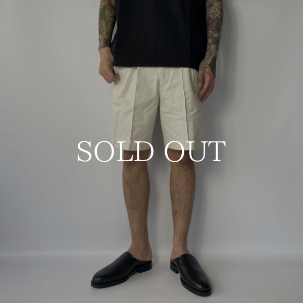 OLD JOE FRONT TUCK ARMY SHORTS (BONE) 231OJ-PT015 公式通販