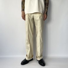 画像2: OLD JOE   FRONT TUCK ARMY TROUSER (BUTTER) (2)