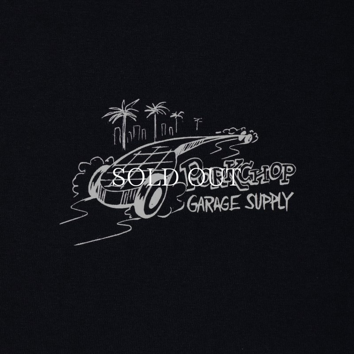 画像3: PORKCHOP GARAGE SUPPLY  PC ROD L/S TEE (BLACK) (3)