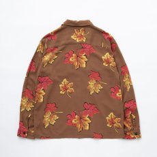 画像2: RATS  RAYON SHIRT (BROWN) (2)