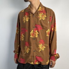 画像6: RATS  RAYON SHIRT (BROWN) (6)