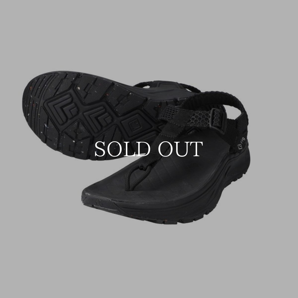 画像1: rig footwear  mguu (BLACK) (1)