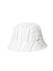 画像1: COOTIE   Stripe Sucker Cloth Bucket Hat (White) (1)