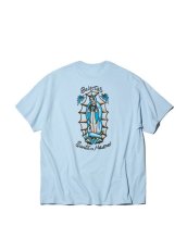 画像2: RADIALL  SANTA MADRE-CREW NECK T-SHIRT S/S (Saxe Blue) (2)