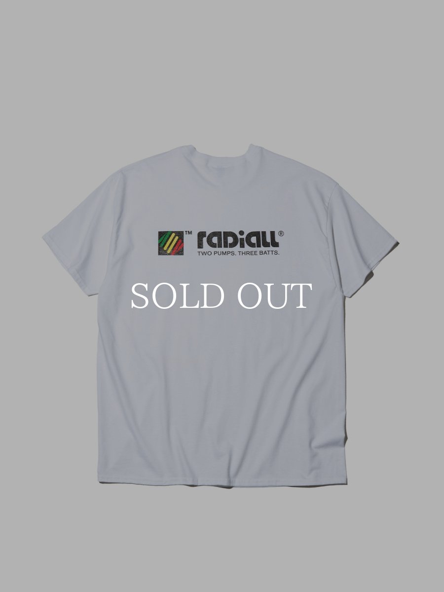 画像2: RADIALL  DREAD COIL-CREW NECK T-SHIRT S/S (White) (2)