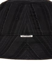 画像3: COOTIE   Stripe Sucker Cloth Bucket Hat (Black) (3)