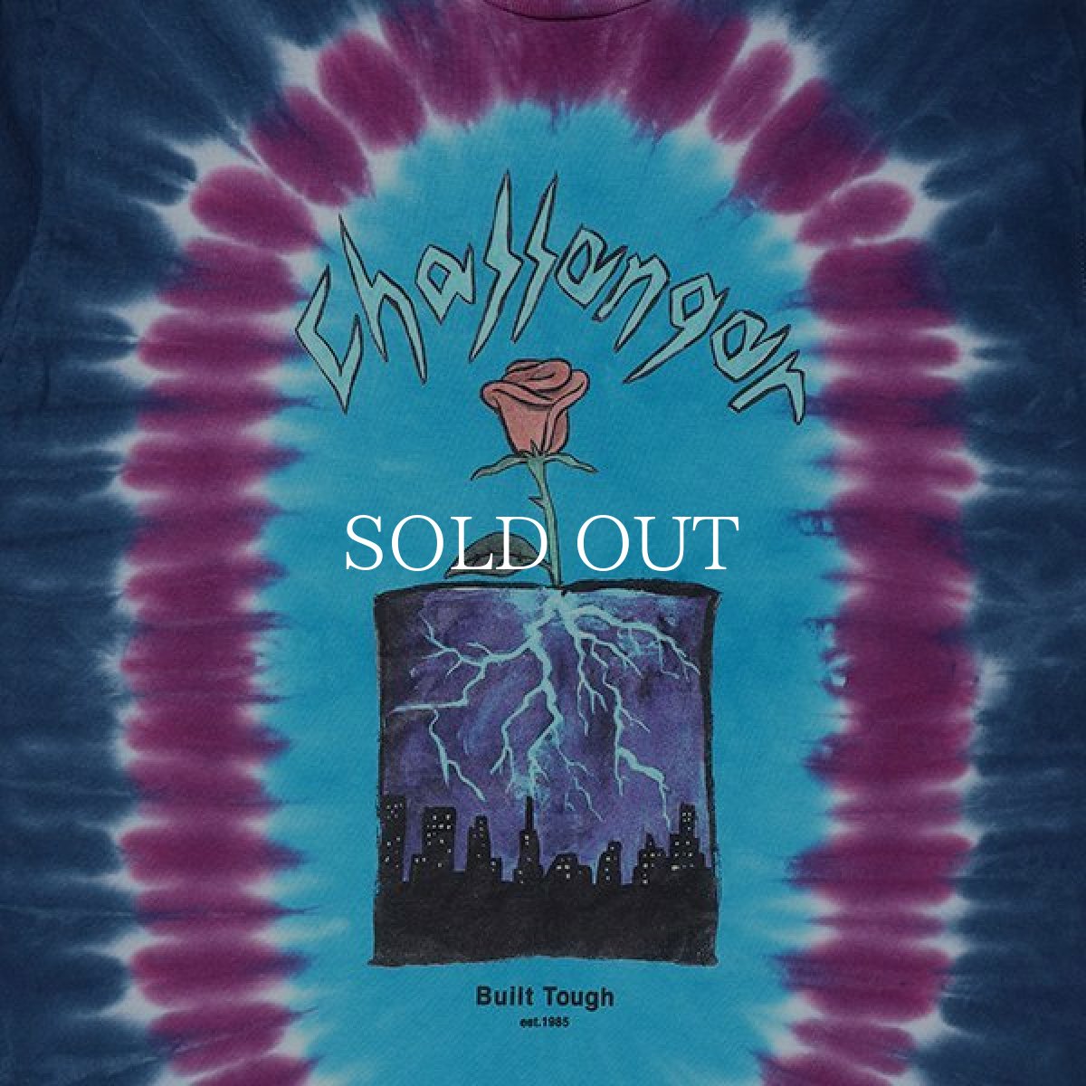 画像3: CHALLENGER  TIE DYE THUNDER ROSE TEE (TIE DYE) (3)