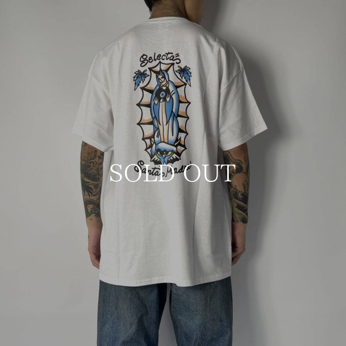 画像6: RADIALL  SANTA MADRE-CREW NECK T-SHIRT S/S (White) (6)