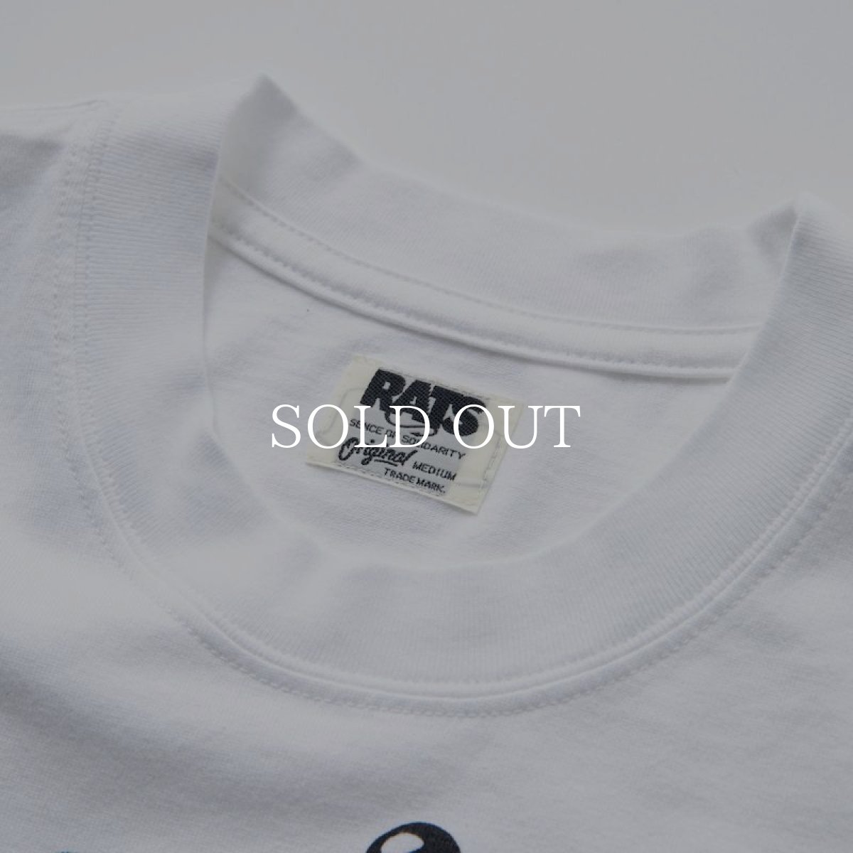 画像4: RATS  DIRTYCO TEE (WHITE) (4)