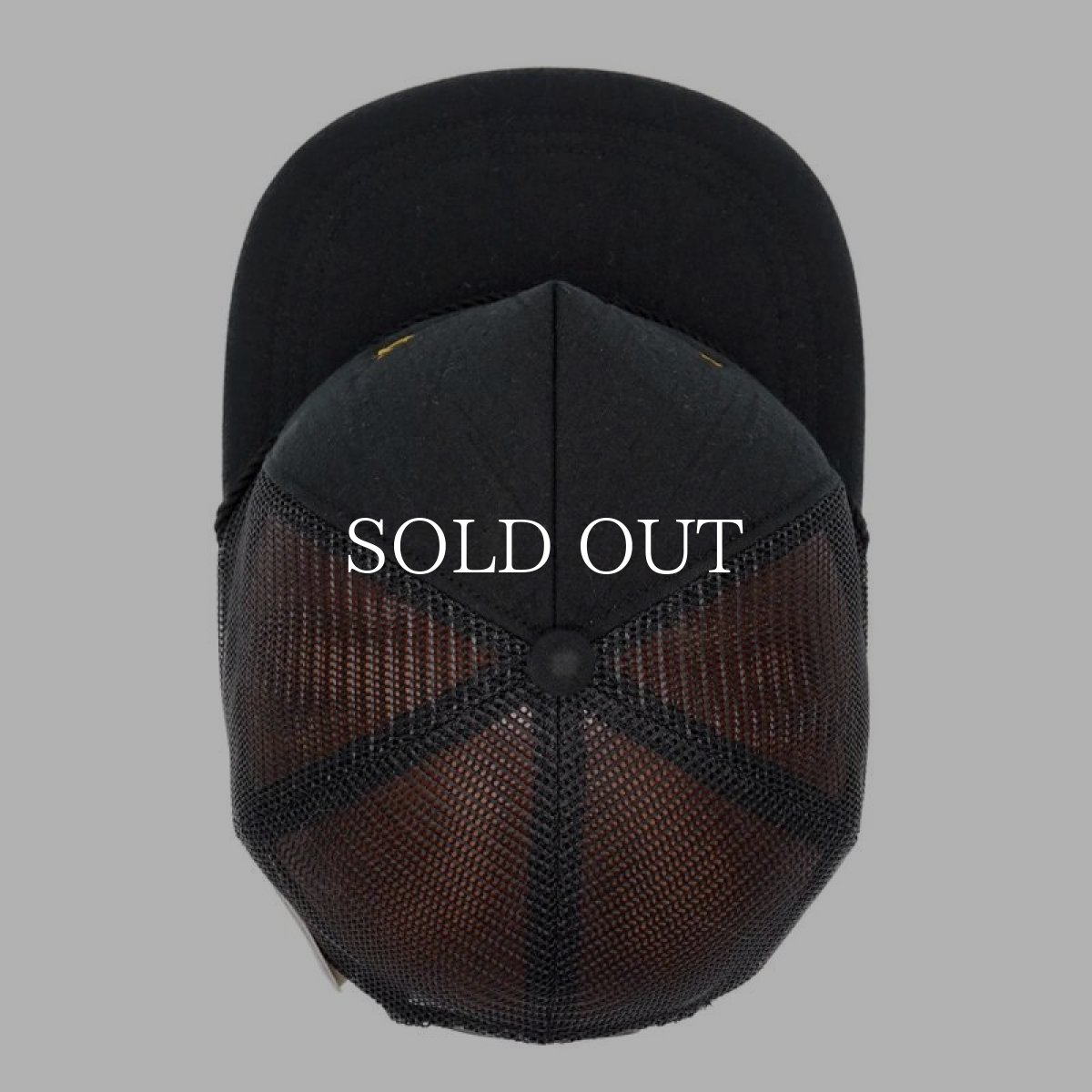 画像2: THE H.W.DOG&CO.  MESH CAP 23SS (BLACK) (2)