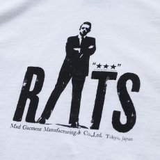 画像4: RATS  CASH TRIM TEE (WHITE) (4)