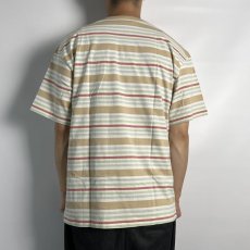 画像5: HUF  CHESHIRE STRIPE KNIT TOP (CREAM) (5)