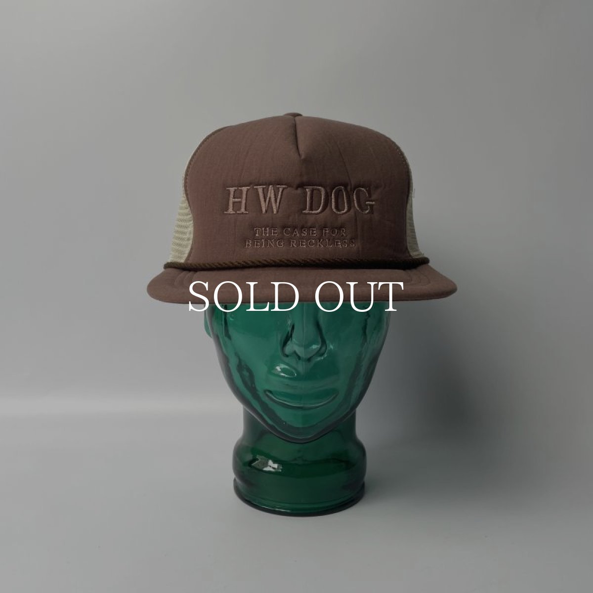画像2: THE H.W.DOG&CO.  MESH CAP 23SS (BROWN) (2)