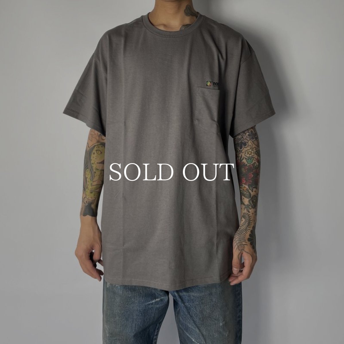 画像5: RADIALL  DREAD COIL-CREW NECK T-SHIRT S/S (Ink Black) (5)