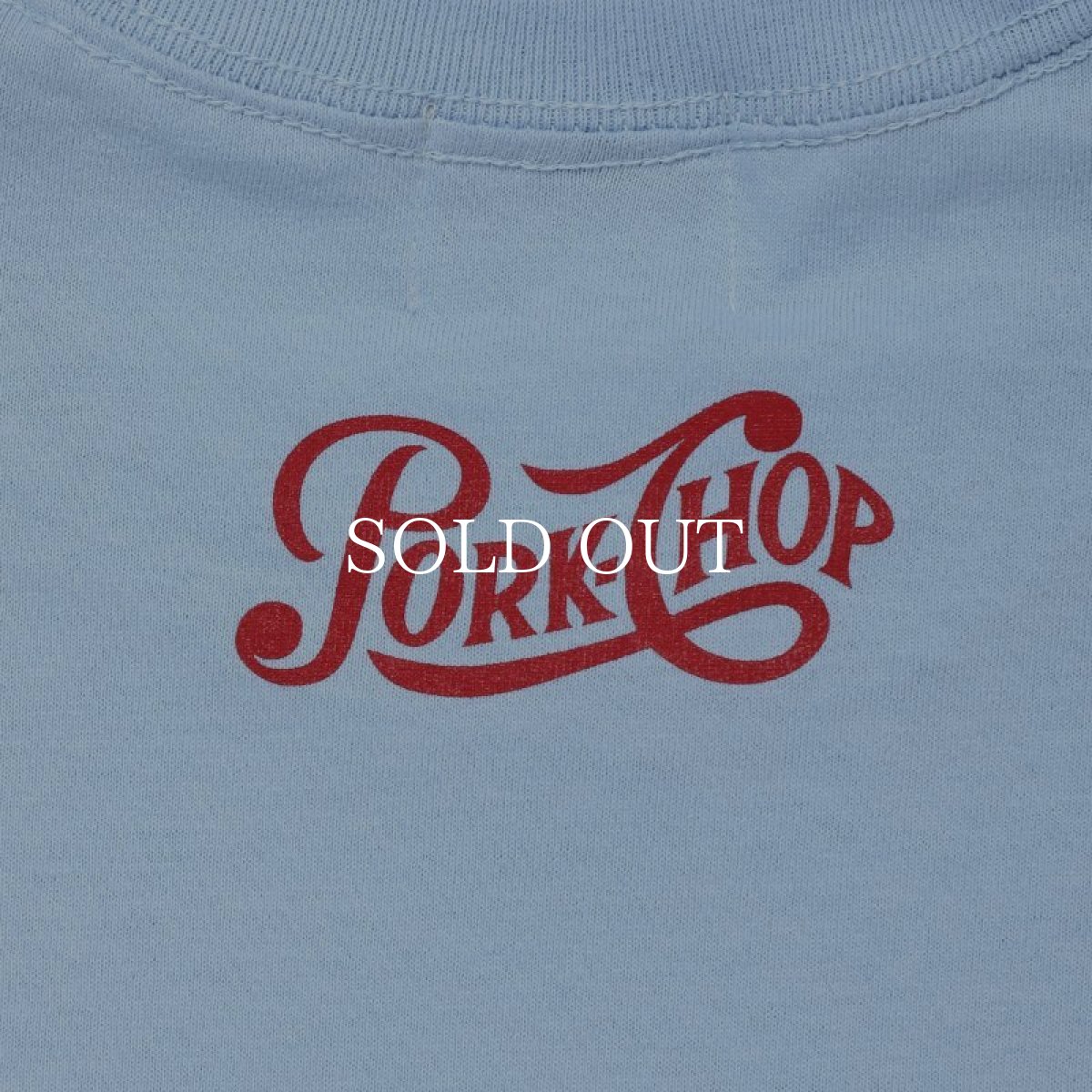 画像4: PORKCHOP GARAGE SUPPLY  PPS TEE (LIGHT BLUE) (4)