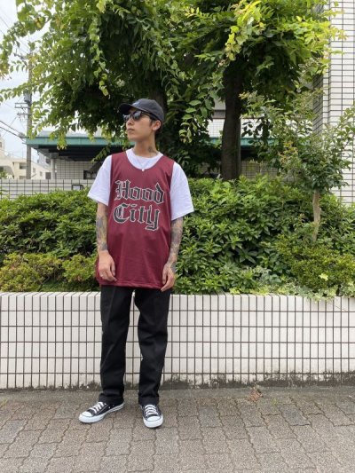 画像1: RADIALL  HOOD CITY - TANK TOP (Burgundy)