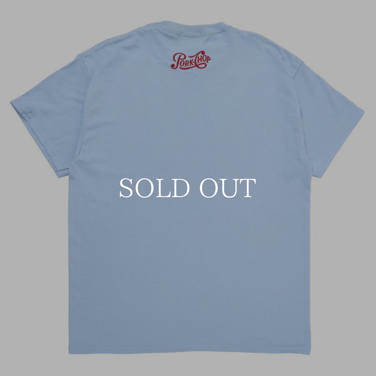 画像2: PORKCHOP GARAGE SUPPLY  PPS TEE (LIGHT BLUE) (2)