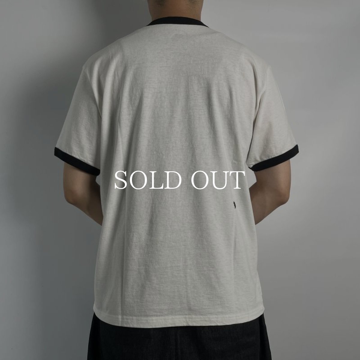 画像7: RATS  CASH TRIM TEE (WHITE) (7)