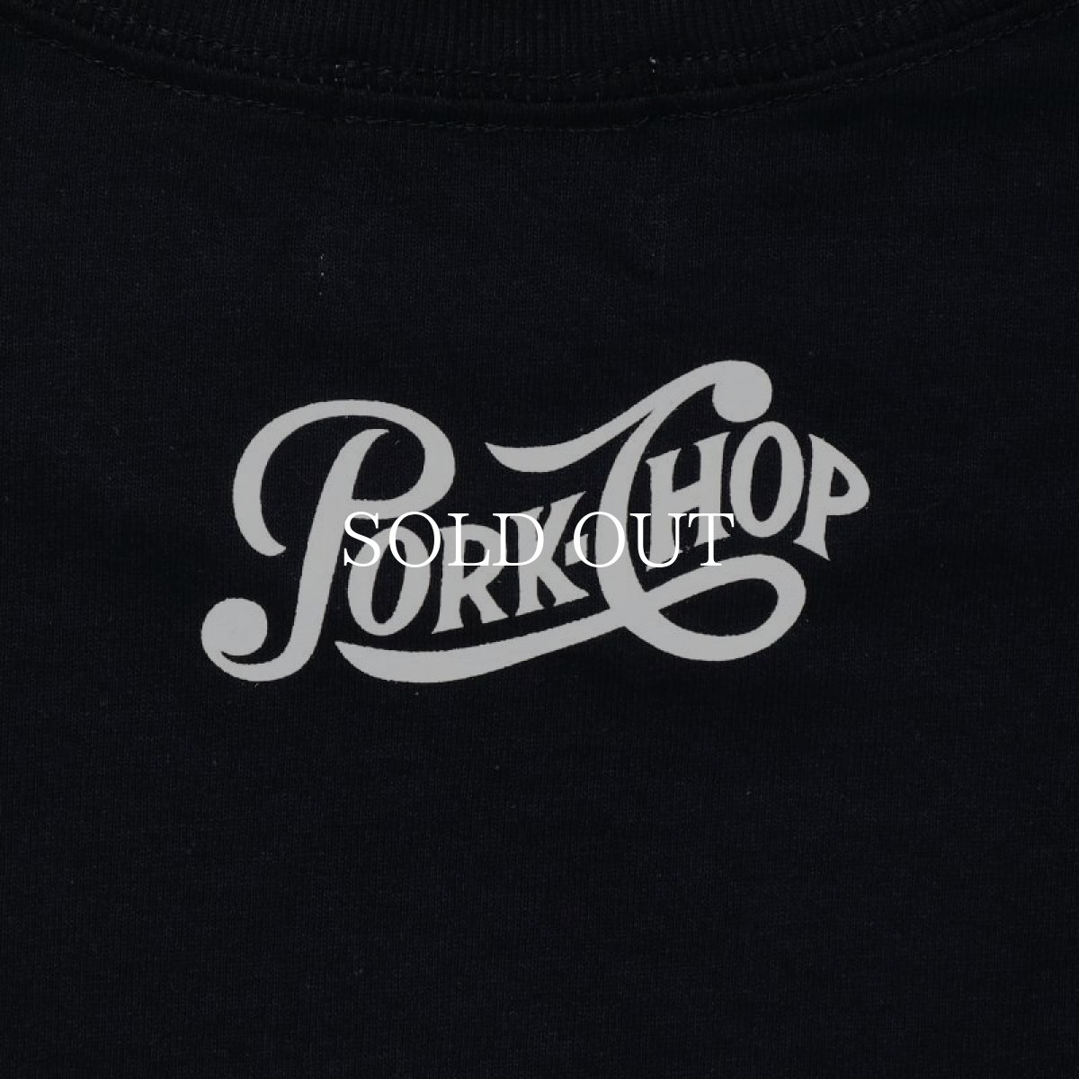 画像4: PORKCHOP GARAGE SUPPLY  PPS TEE (BLACK) (4)