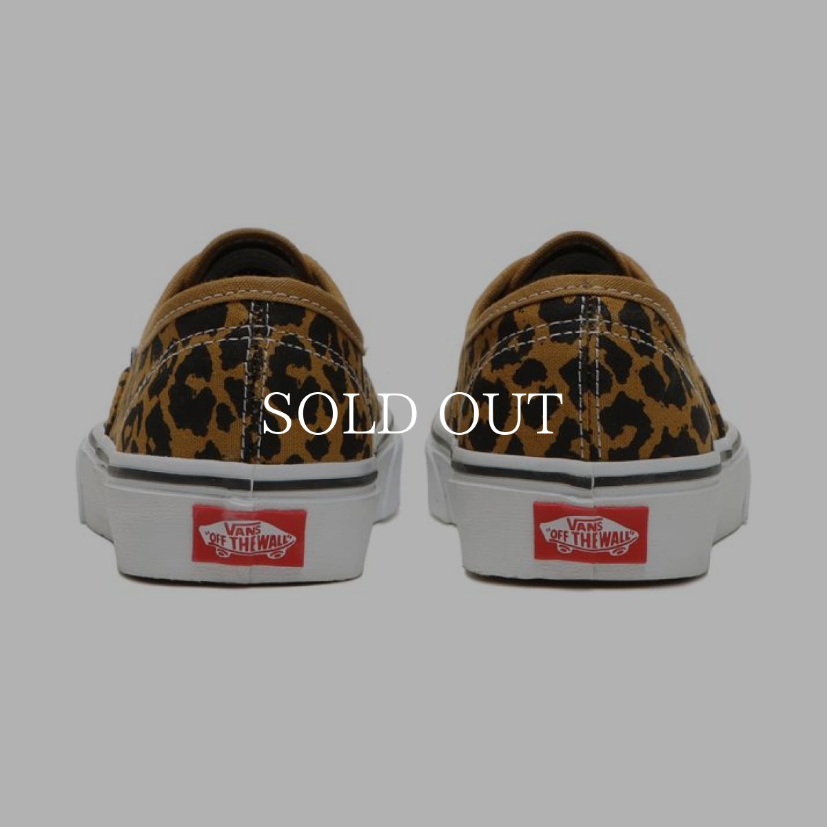 画像4: VANS  VANS Authentic (Leopard Black/True White) (4)