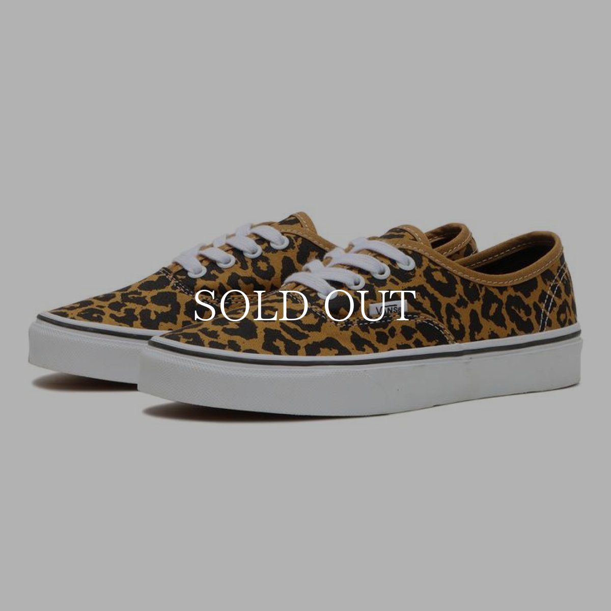 画像1: VANS  VANS Authentic (Leopard Black/True White) (1)