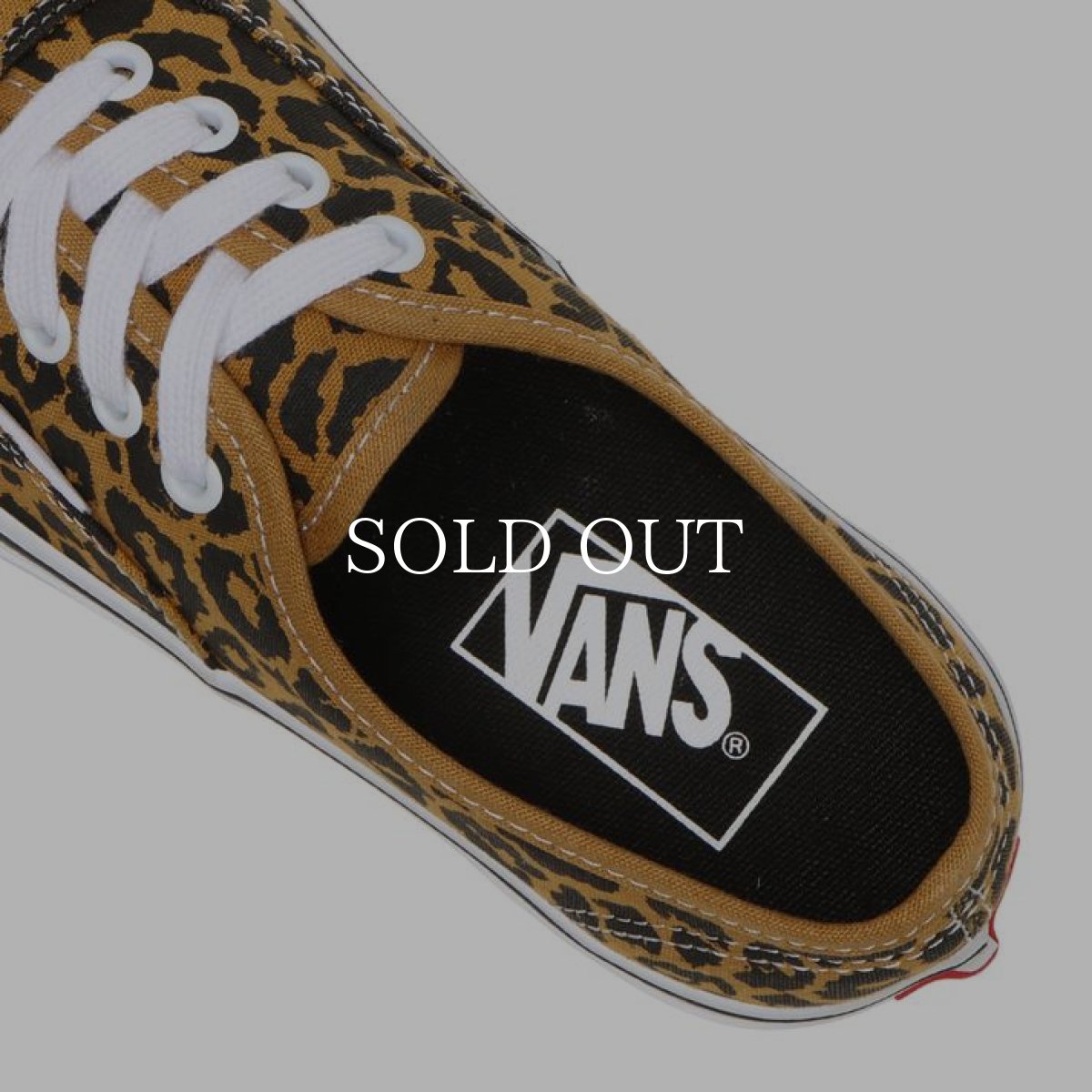画像6: VANS  VANS Authentic (Leopard Black/True White) (6)