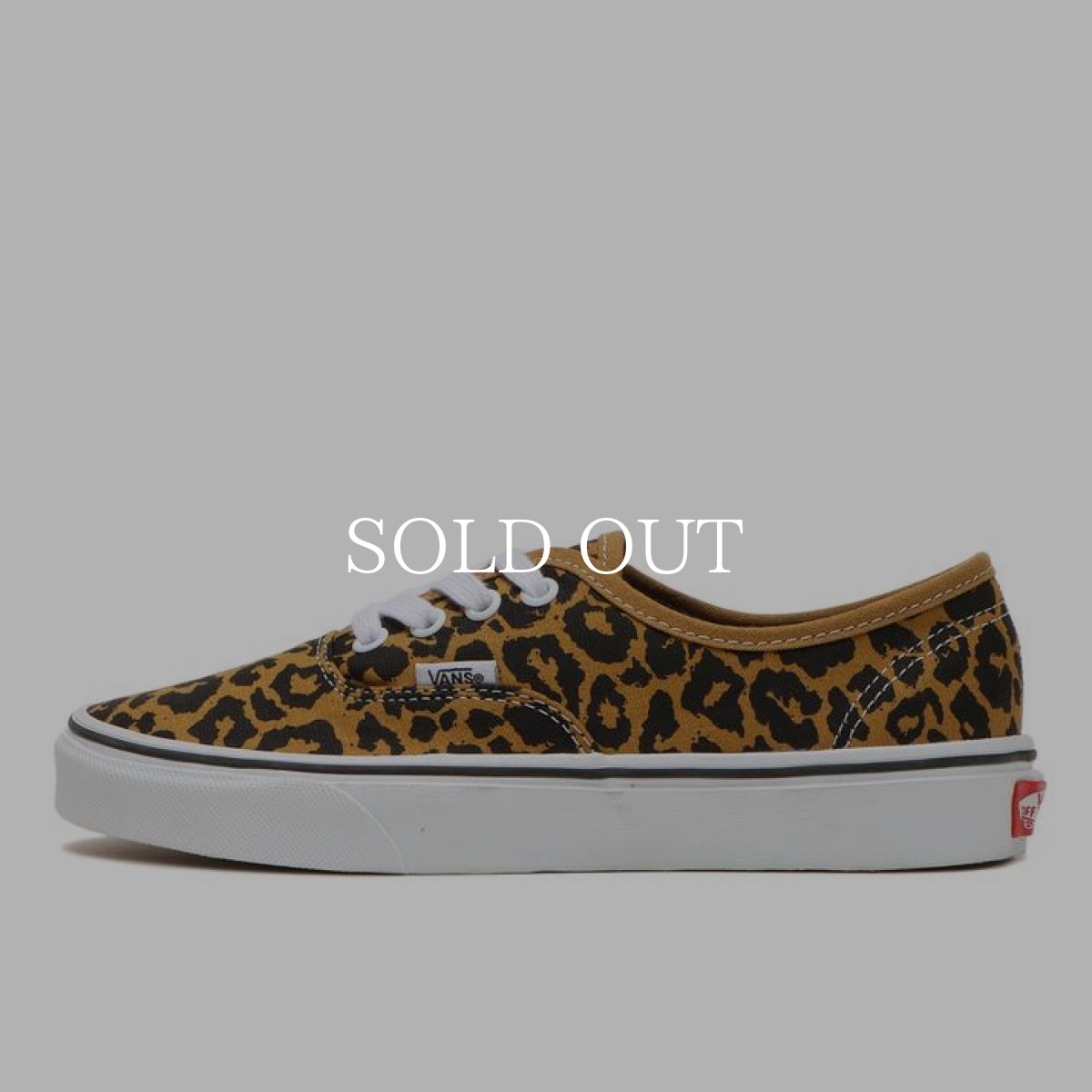 画像2: VANS  VANS Authentic (Leopard Black/True White) (2)