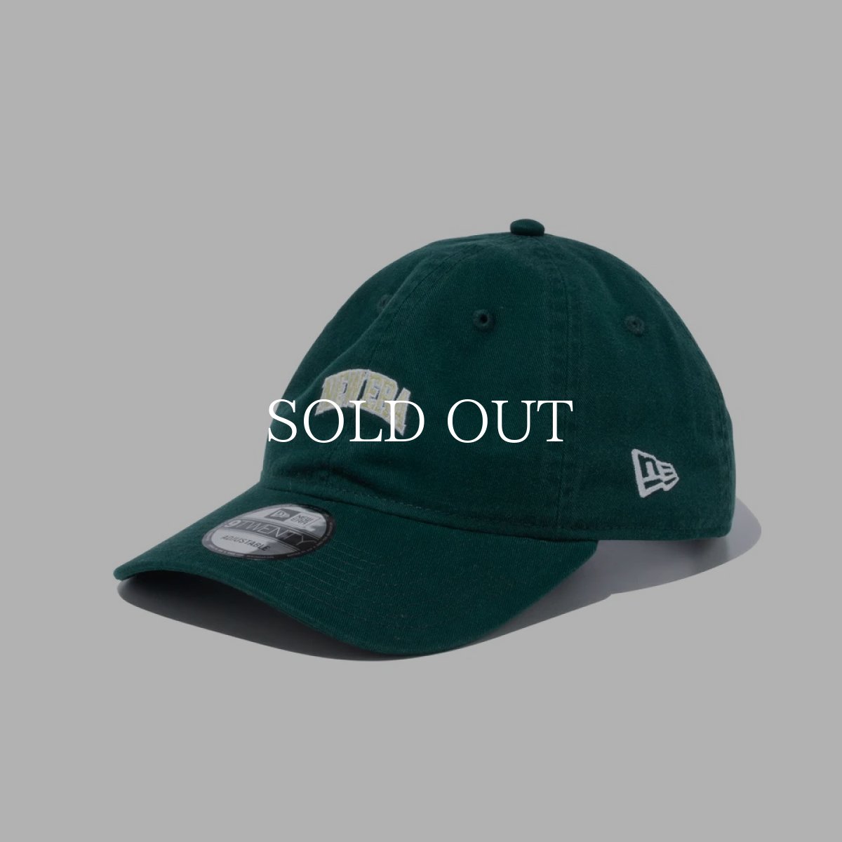 画像6: NEW ERA  9TWENTY College Logo カレッジロゴ ダークグリーン (ダークグリーン) (6)