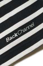 画像2: Back Channel  BORDER T (BLACK) (2)