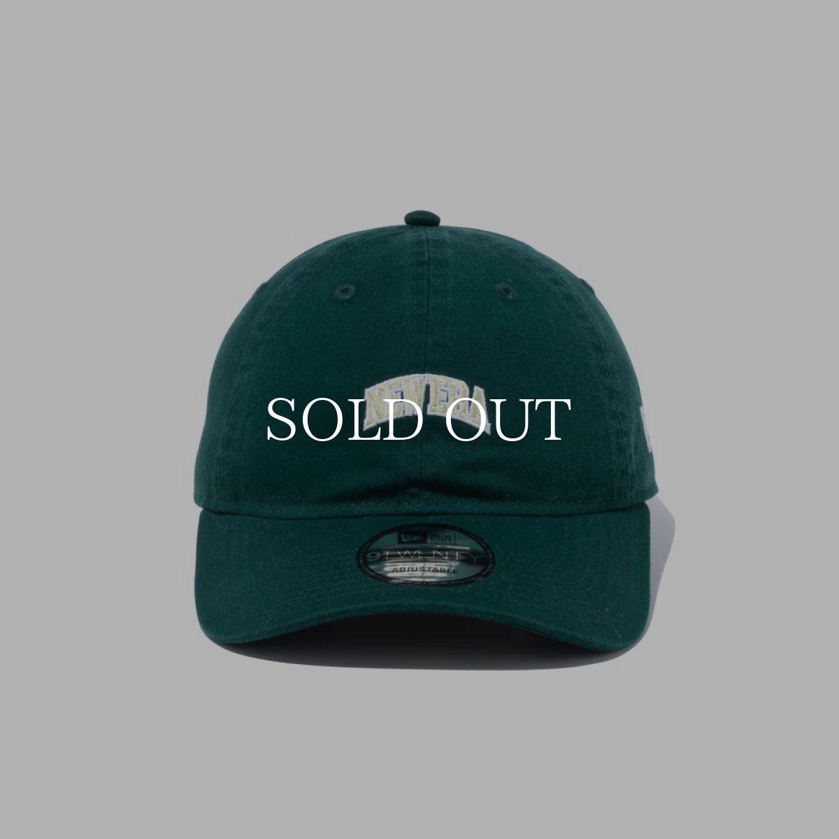 画像2: NEW ERA  9TWENTY College Logo カレッジロゴ ダークグリーン (ダークグリーン) (2)