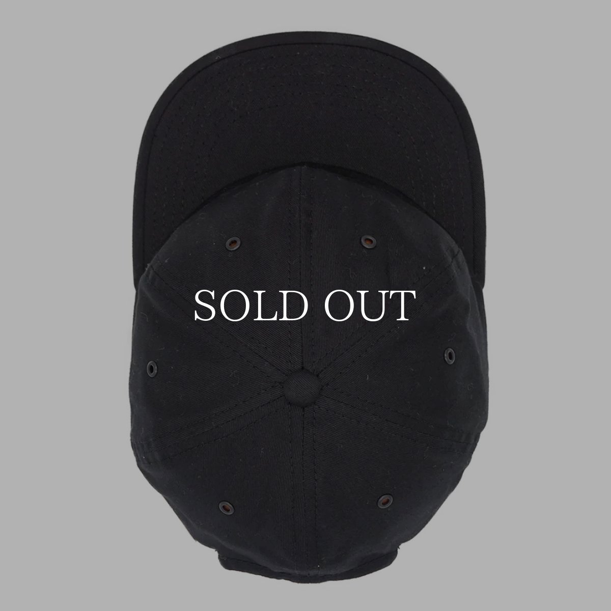 画像4: THE H.W.DOG&CO.  PLAIN 6P CAP (BLACK) (4)