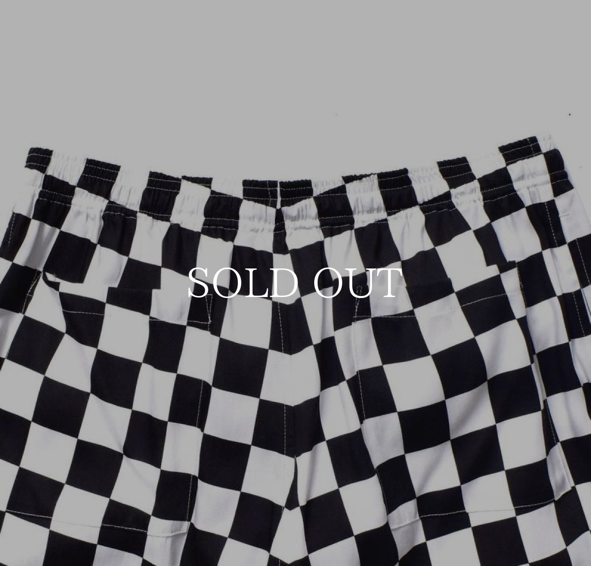 画像4: MINEDENIM  CU.Denim Checker flag Surf Shorts flag Surf Shorts (WPT) (4)