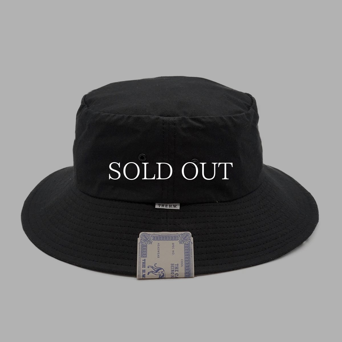 画像2: THE H.W.DOG&CO.  PACKABLE HAT (BLACK) (2)