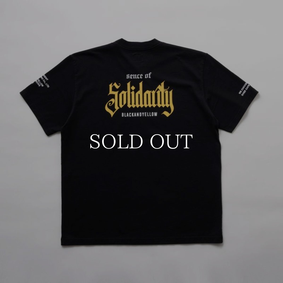 画像2: RATS  SOLIDARITY TEE (BLACK) (2)