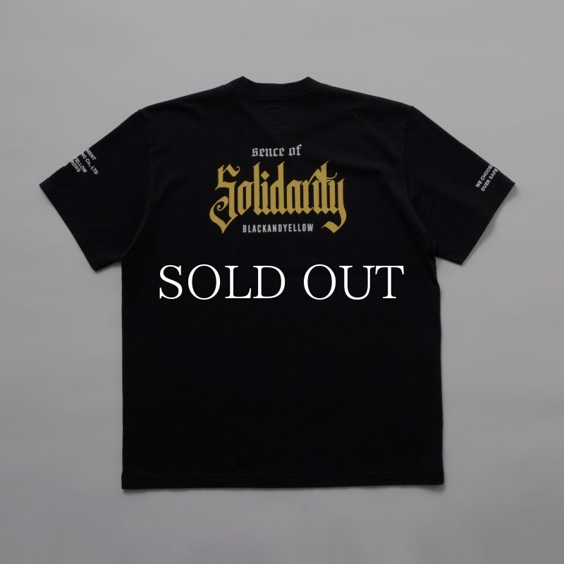 RATS SOLIDARITY TEE (BLACK) 23'RT-0502 公式通販