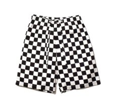 画像1: MINEDENIM  CU.Denim Checker flag Surf Shorts flag Surf Shorts (WPT) (1)