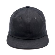 画像1: THE H.W.DOG&CO.  PLAIN 6P CAP (BLACK) (1)